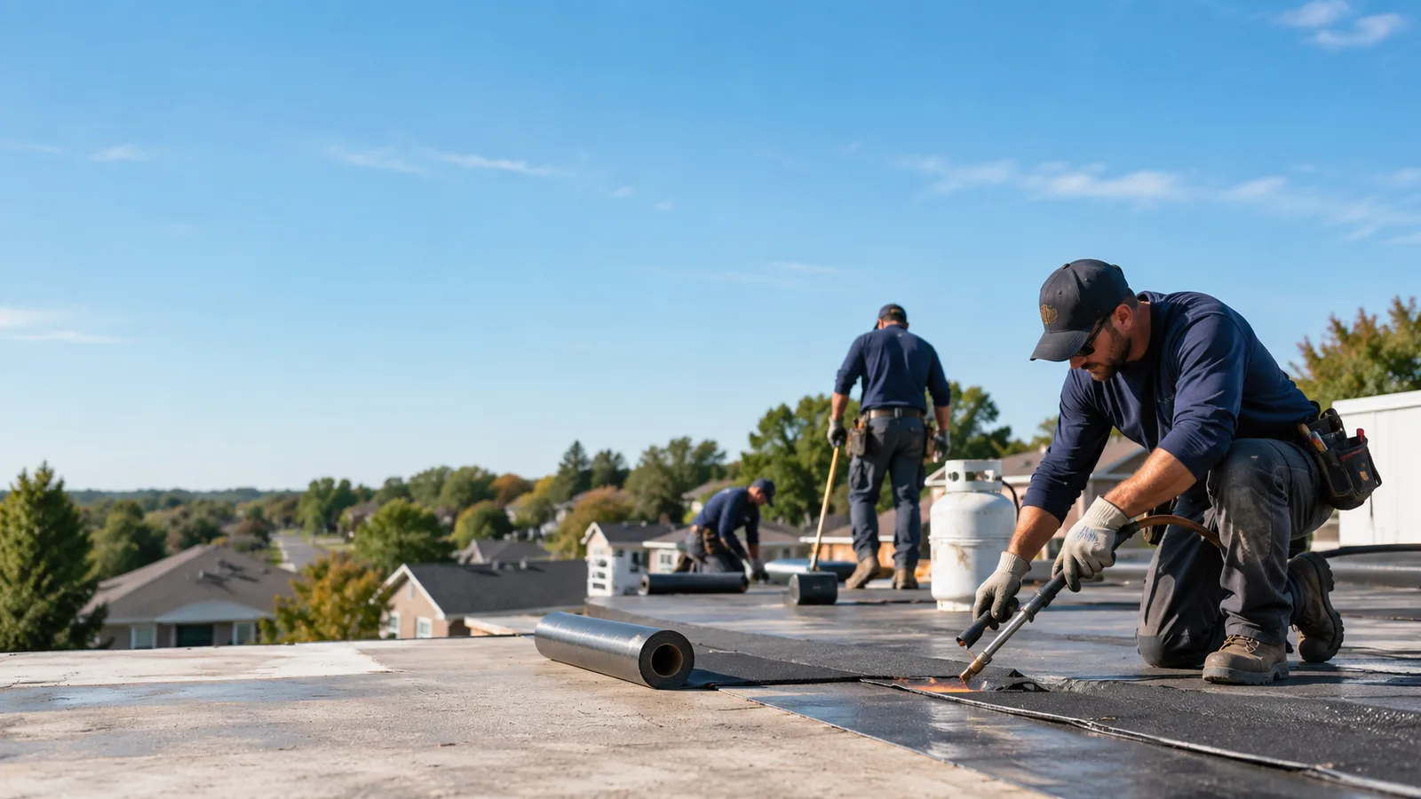 Flat Roof Leak Repair providers in Ames, IA